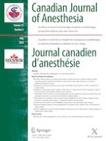 Canadian Journal of Anesthesia/Journal canadien d'anesthésie 5/2024