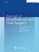 Journal of Maxillofacial and Oral Surgery 1/2012