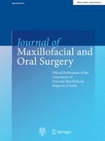 Journal of Maxillofacial and Oral Surgery 1/2014