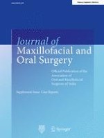 Journal of Maxillofacial and Oral Surgery 1/2015