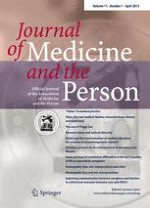 Journal of Medicine and the Person 1/2013