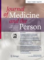 Journal of Medicine and the Person 2/2013