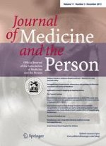 Journal of Medicine and the Person 3/2013