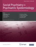 Social Psychiatry and Psychiatric Epidemiology 12/2009