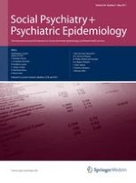 Social Psychiatry and Psychiatric Epidemiology 5/2011
