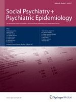 Social Psychiatry and Psychiatric Epidemiology 7/2011