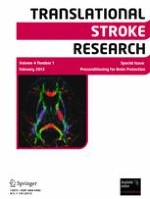 Translational Stroke Research 1/2013