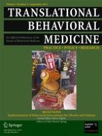 Translational Behavioral Medicine 3/2011