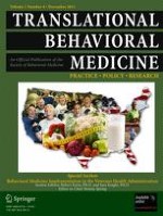 Translational Behavioral Medicine 4/2011