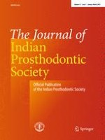 The Journal of Indian Prosthodontic Society 1/2012