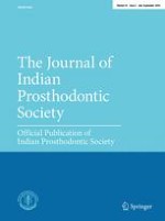 The Journal of Indian Prosthodontic Society 3/2014