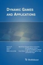 Dynamic Games and Applications 3/2018