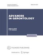 Advances in Gerontology 4/2019