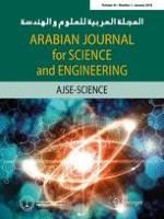 Arabian Journal for Science and Engineering 1/2018