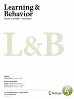 Learning & Behavior 1/2012
