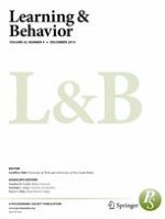 Learning & Behavior 4/2014