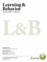 Learning & Behavior 1/2016