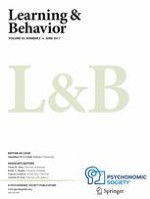 Learning & Behavior 2/2017