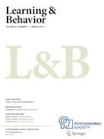 Learning & Behavior 1/2019