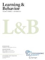 Learning & Behavior 3/2019