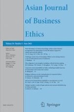 Asian Journal of Business Ethics 1/2021