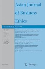 Asian Journal of Business Ethics 2/2022