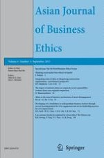 Asian Journal of Business Ethics 1/2015