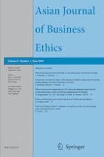 Asian Journal of Business Ethics 1/2019