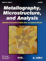 Metallography, Microstructure, and Analysis 2/2023
