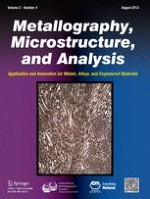 Metallography, Microstructure, and Analysis 4/2013