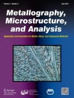 Metallography, Microstructure, and Analysis 3/2014