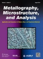 Metallography, Microstructure, and Analysis 4/2014