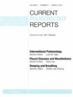 Current Pulmonology Reports 1/2015