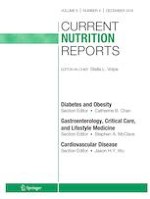 Current Nutrition Reports 4/2019