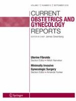 Current Obstetrics and Gynecology Reports 3/2018