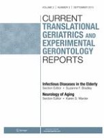 Current Geriatrics Reports 3/2013