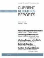 Current Geriatrics Reports 4/2018