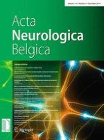 Acta Neurologica Belgica 4/2014