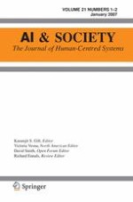 AI & SOCIETY 1-2/2007