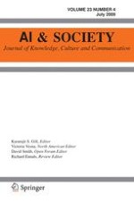 AI & SOCIETY 4/2009