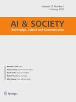 AI & SOCIETY 1/2012