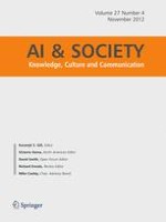 AI & SOCIETY 4/2012