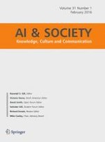 AI & SOCIETY 1/2016