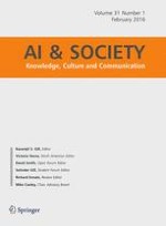 AI & SOCIETY 1/2016