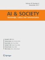 AI & SOCIETY 4/2017