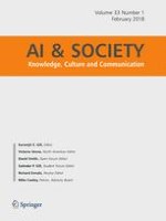 AI & SOCIETY 1/2018