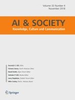 AI & SOCIETY 4/2018