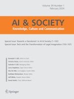AI & SOCIETY 1/2024