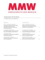 MMW - Fortschritte der Medizin 6/2016