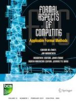 Formal Aspects of Computing 1/2019